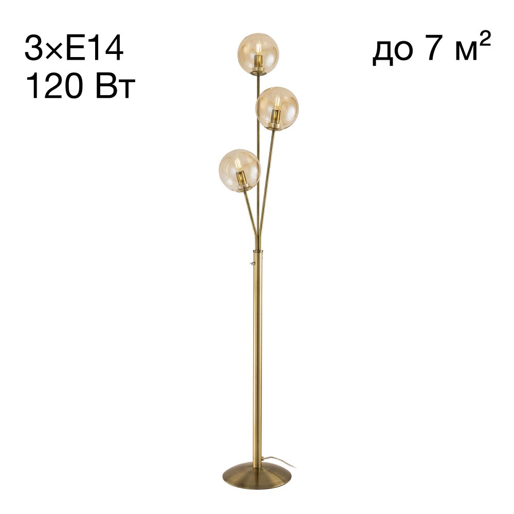 Citilux Томми CL102933 Торшер Бронза