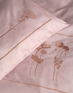 Постельное белье 1.5 спальное Bovi Гербарий лаванда