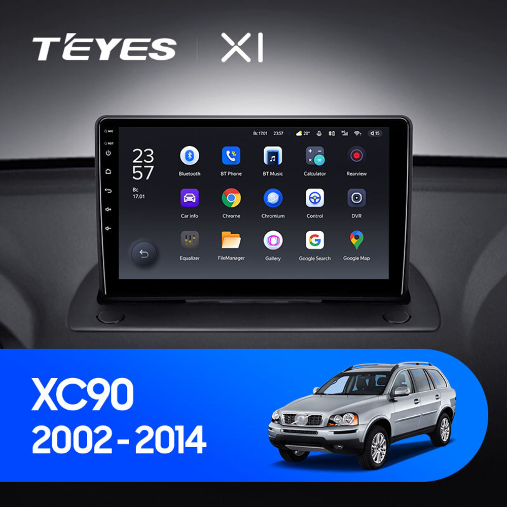 Teyes X1 9"для Volvo XC90 2002-2014