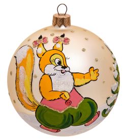 Элита НФШ-1467/1 Ел.украшение Шар «Белка» 100 мм