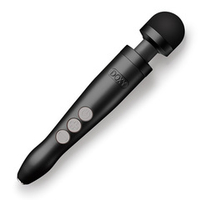 Матово-черный беспроводной вибратор-вонд 28см Doxy Die Cast 3R Massage Wand Matte Black