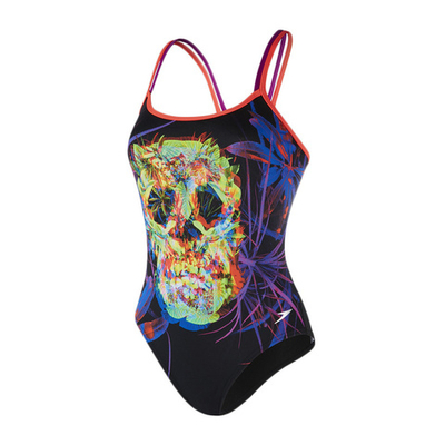 Купальник женский спортивный Speedo Psychedelic Fusion Double Crossback
