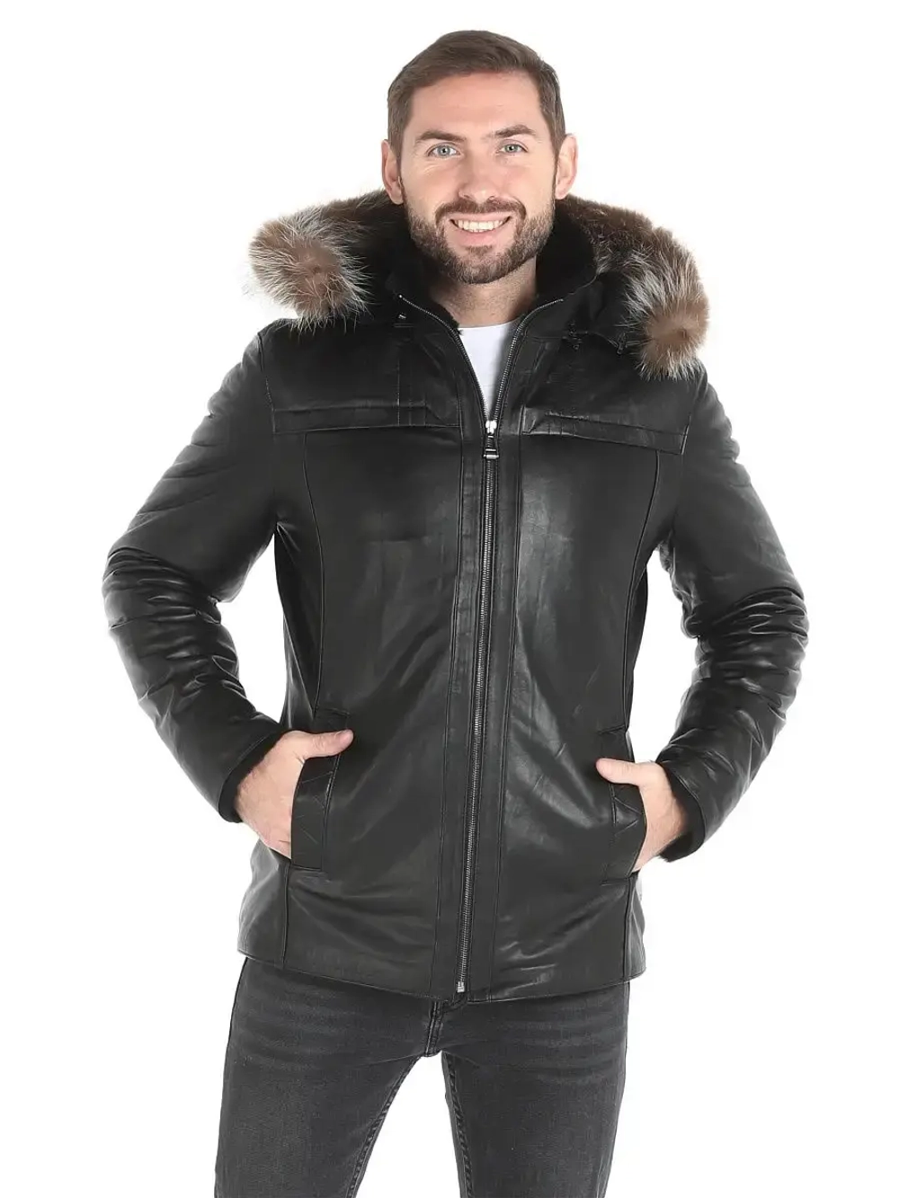 Дубленка мужская натуральная Турция