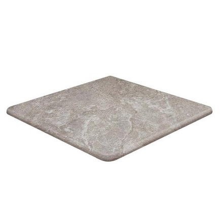 Exagres, Petra 358 Gris - Клинкерная ступень флорентийская угловая, 330x330x14