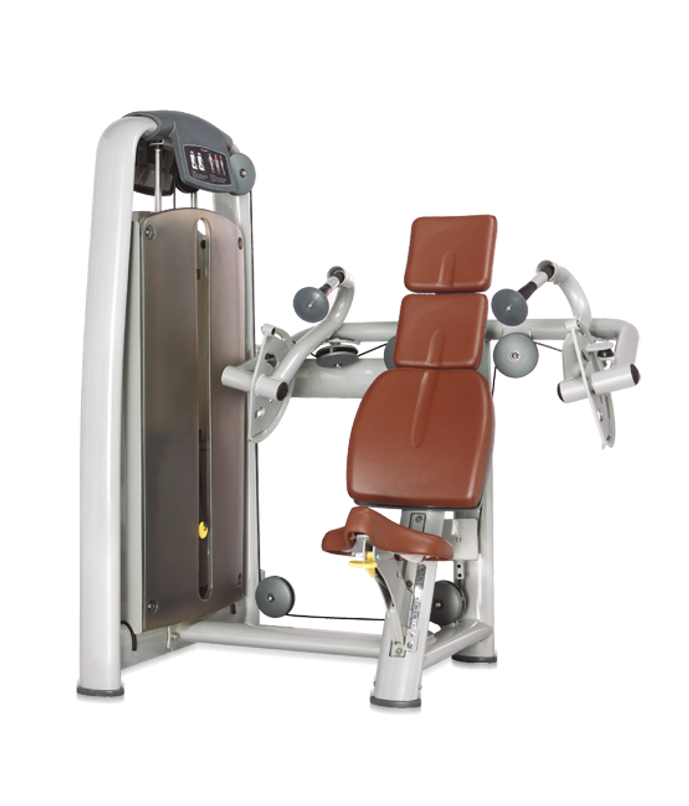 BRONZE GYM A9-007 Трицепс-машина (КОРИЧНЕВЫЙ)