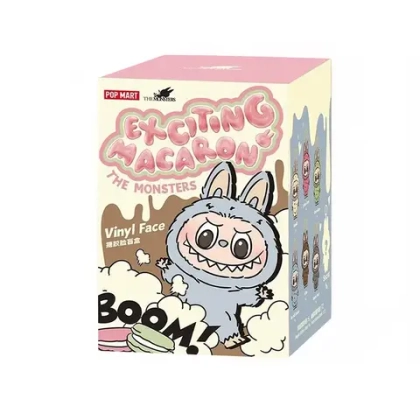 Exciting Macaron Vinyl-Plush Pendant Blind Box (случайный цвет)