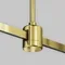 Крепление потолочное Long 760мм с прямым коннектором питания Flarity латунь Technical tra159c-ipcl1-bs