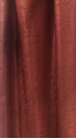 Ткань портьерная Рогожка, цвет терракот, артикул 327751