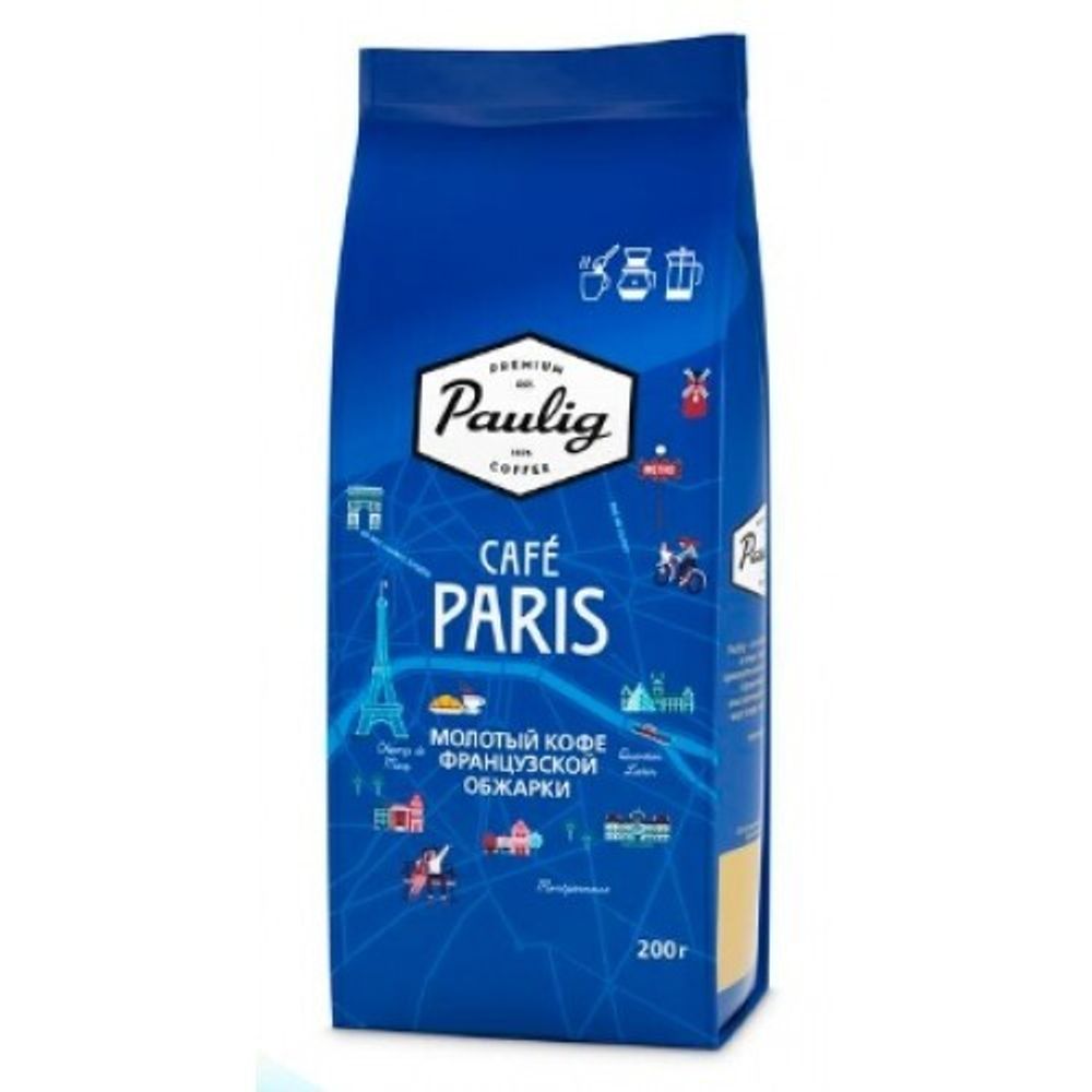 Paulig Cafe Paris, 200гр, мол