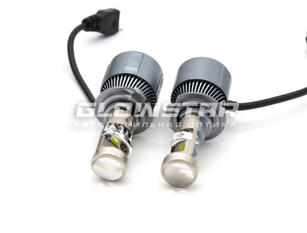 Мини-линзы H7 A80N LED (комплект, 2шт)