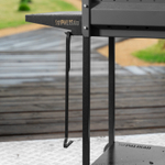 Мангал сварной на колесах, 662 х 390 х 152/805 мм, сталь 2 мм, кочерга в комплекте, Camping Palisad