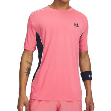 Мужская теннисная футболка Under Armour Tech Sport - bittersweet pink/academy