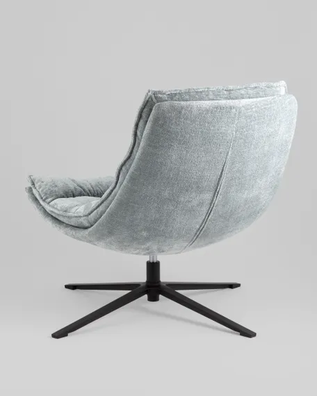 Кресло лаунж Lazy серый