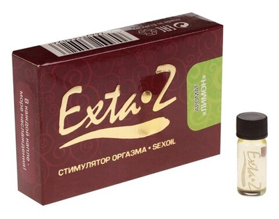 Масло Стимулятор оргазма "Exta-Z" 1,5 мл (лимон) (Цвет: прозрачный)