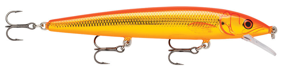 Воблер RAPALA Husky Jerk 12 /GF /суспендер/ 1,2-2,4м, 12см, 13гр