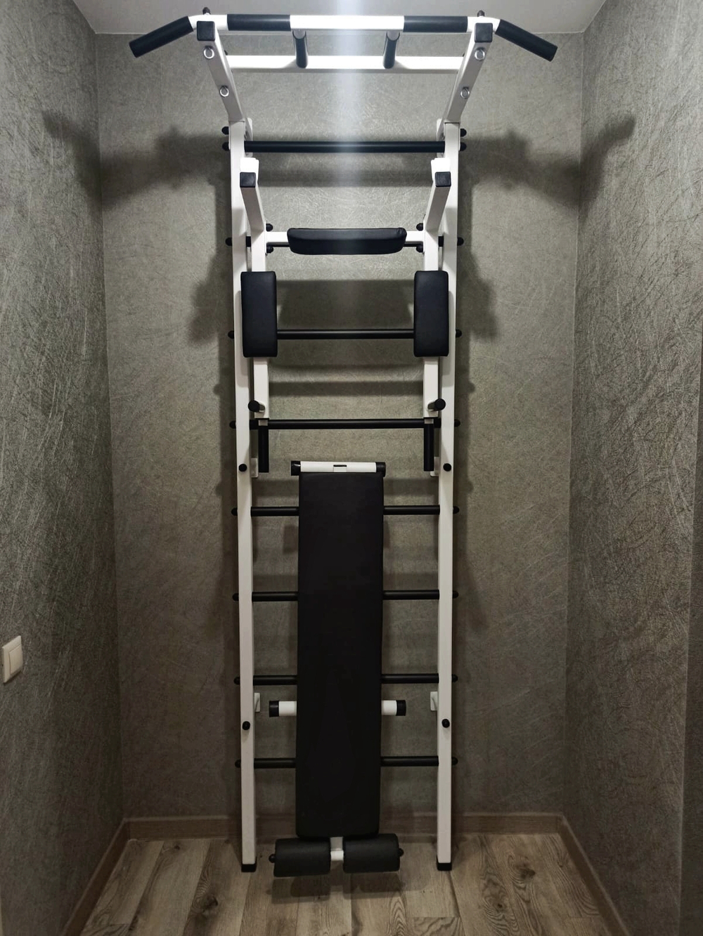 Монтаж шведской стенки Sv Sport в бетонные, кирпичные стены