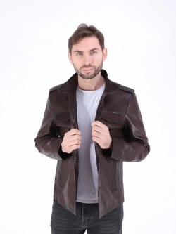 Куртка мужская  из натуральной кожи