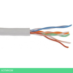 Кабель информационный ITK LC1-C604-121 305 м серый