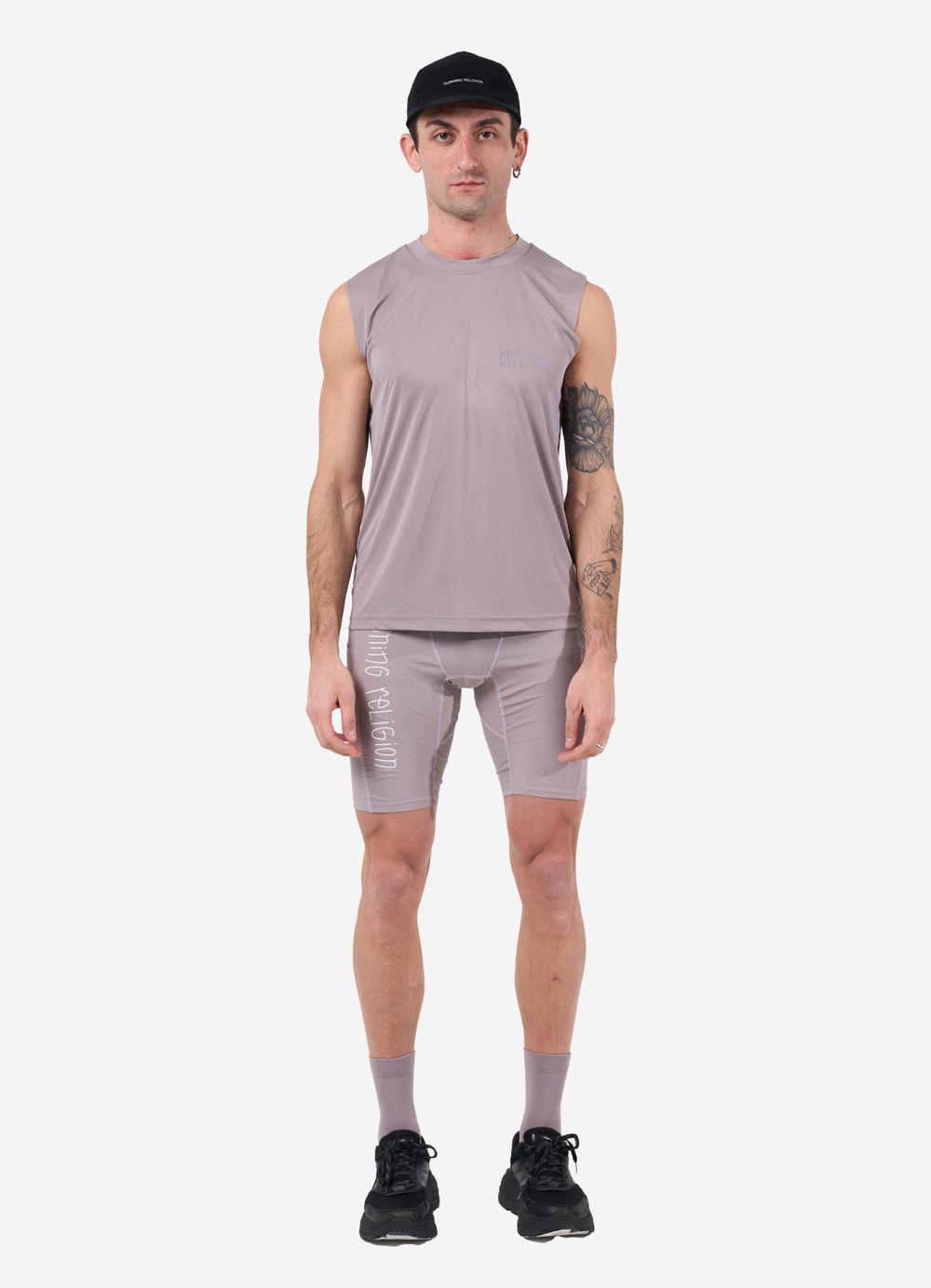 Футболка Running Religion Logo Fast Dry Muscle Nirvana