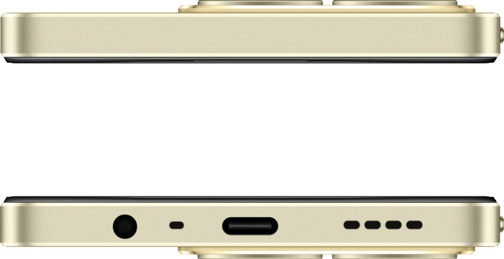 Смартфон realme C61 8/256 ГБ, Dual nano SIM, Ростест, блестящий золотой