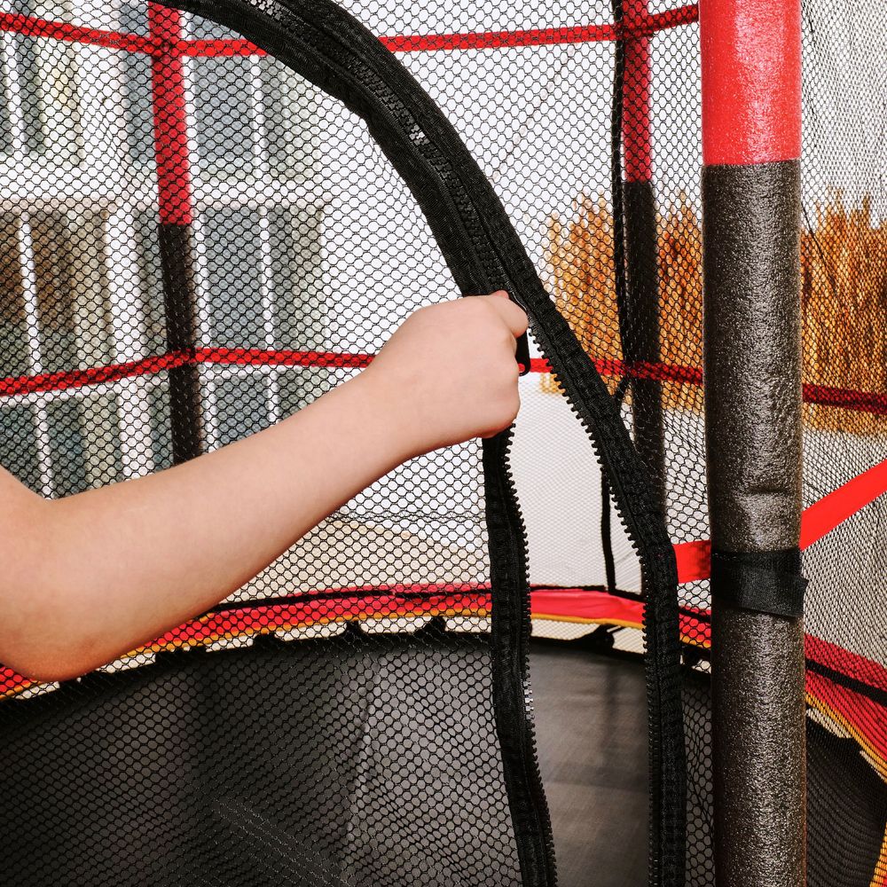 Батут детский DFC TRAMPOLINE-RED 55&amp;quot; с сеткой