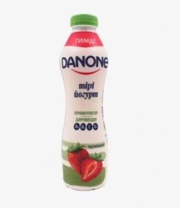 Йогурт питьевой Danone Клубника 670 г