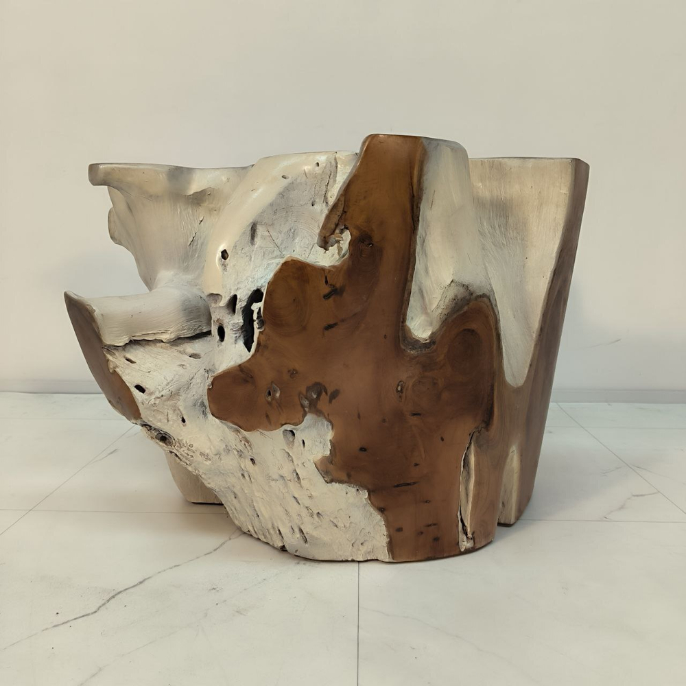 Консоль из корня тикового дерева 50117 Диа (60*60*40)