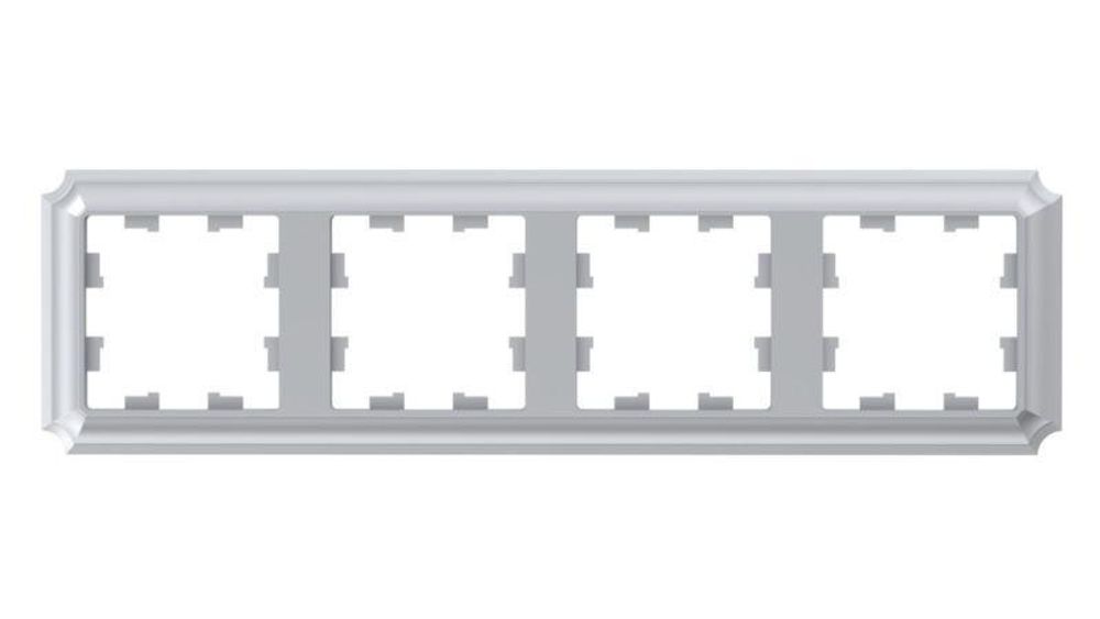 Рамка 4-м AtlasDesign Antique универс. алюм. SE ATN100304