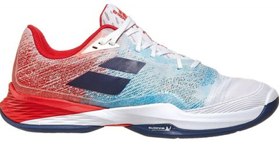 Теннисные кроссовки Babolat Jet Mach 3 All Court Men- white/estate blue - Multikolor