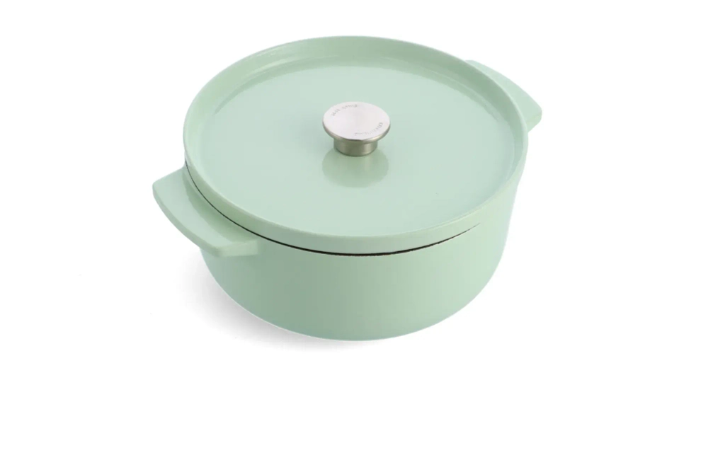 KitchenAid Чугунный кастрюля 22 см 3,3 л фисташковый