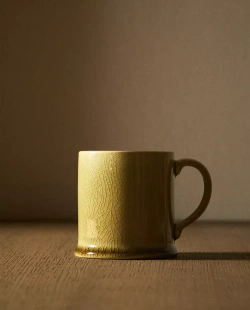 ZARA HOME КРУЖКА ИЗ КЕРАМИКИ, ЗЕЛЕНЫЙ