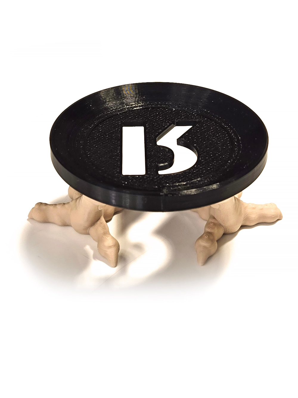 Шуточная подставка для Яндекс станции мини3 и мини3 Про (Яндекс-Алиса) 3D печать, черная