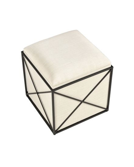 Бежевый пуф “Аксель”
