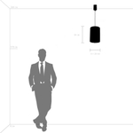 701101 Люстра FARAONE 10W 757LED LM БРОНЗА 3000K