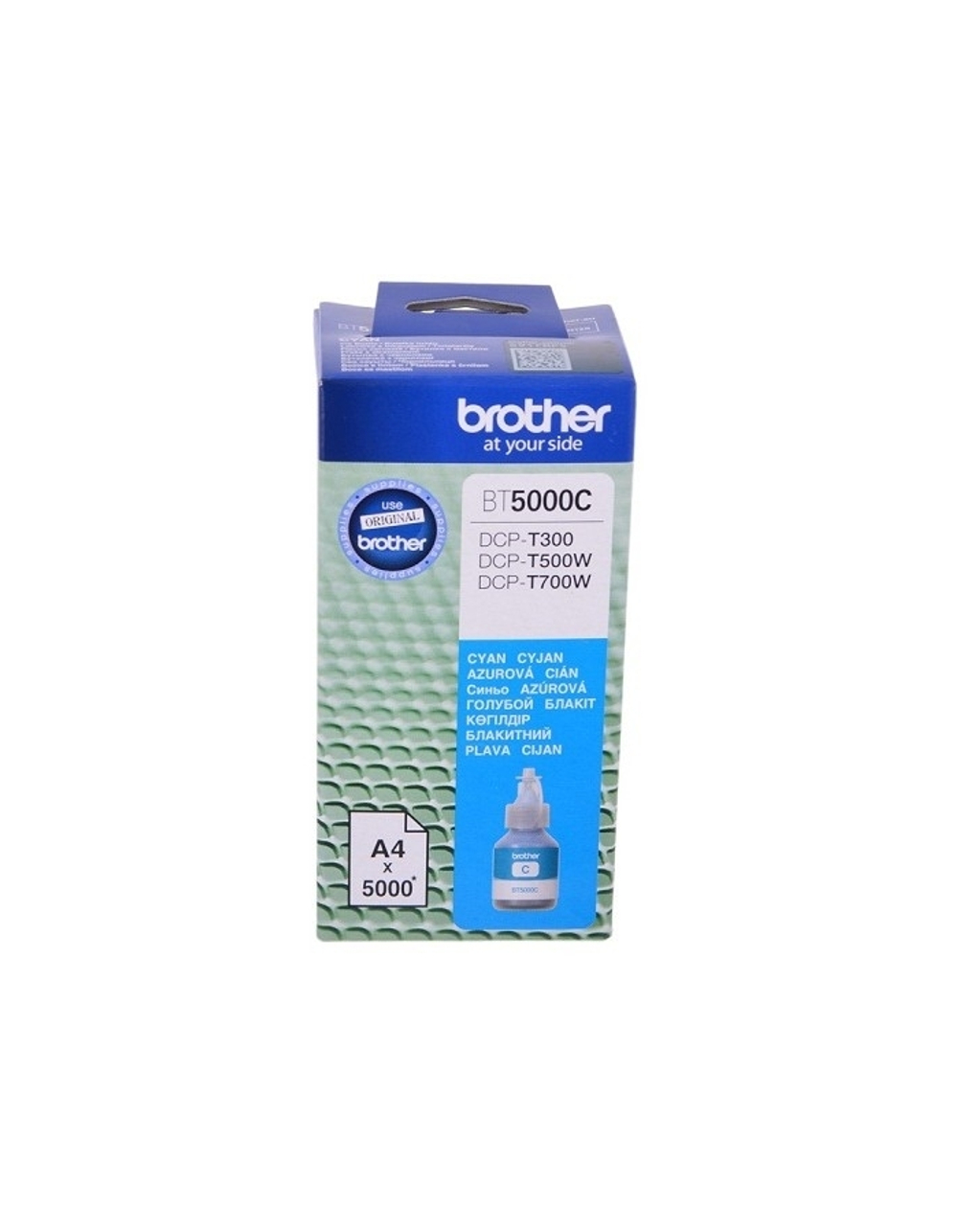 Brother BT5000C Чернила, Cyan DCPT300/500W/700W (41,8мл, 5000стр) (BT5000C)