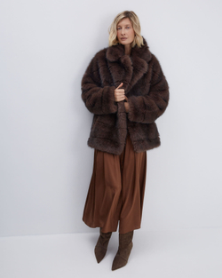 Полусапоги из натуральной замши шоколад