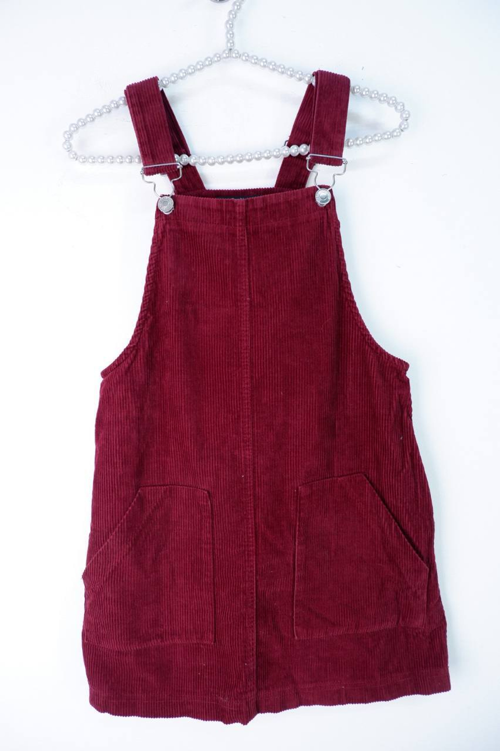 Сарафан Bershka вельветовый, маркировка XS, визуально 42 размер