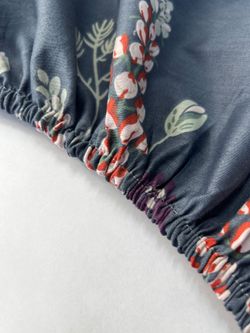 Постельное белье "Люпин" 2-спальный   наволочки 50х70 2шт Простынь на резинке 160х200 см  Пододеяльник 175х215 см  Сказка сатин