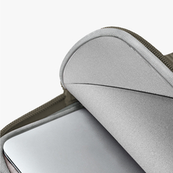 Uniq для ноутбуков 13"/14" чехол Cyprus Ridge Edition Neoprene Laptop sleeve Dark Sage Green