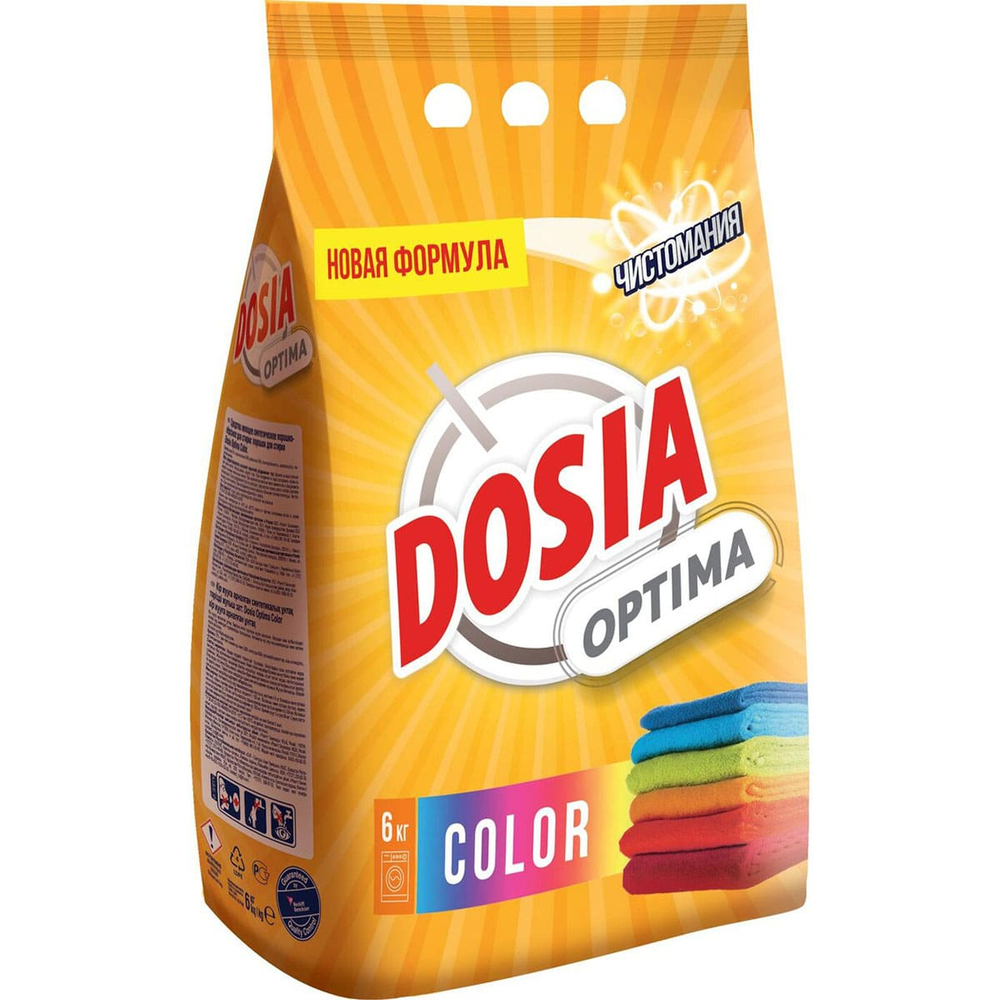 Порошок стиральный Dosia Optima Color 6 кг