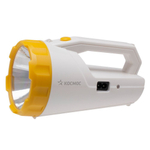 Фонарь ручной, встр акк, прожект, Космос, зар от сет220В, пластик, KOCAccu9191