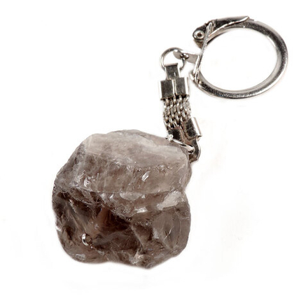 Брелок "Кристалл" раухтопаз асс.