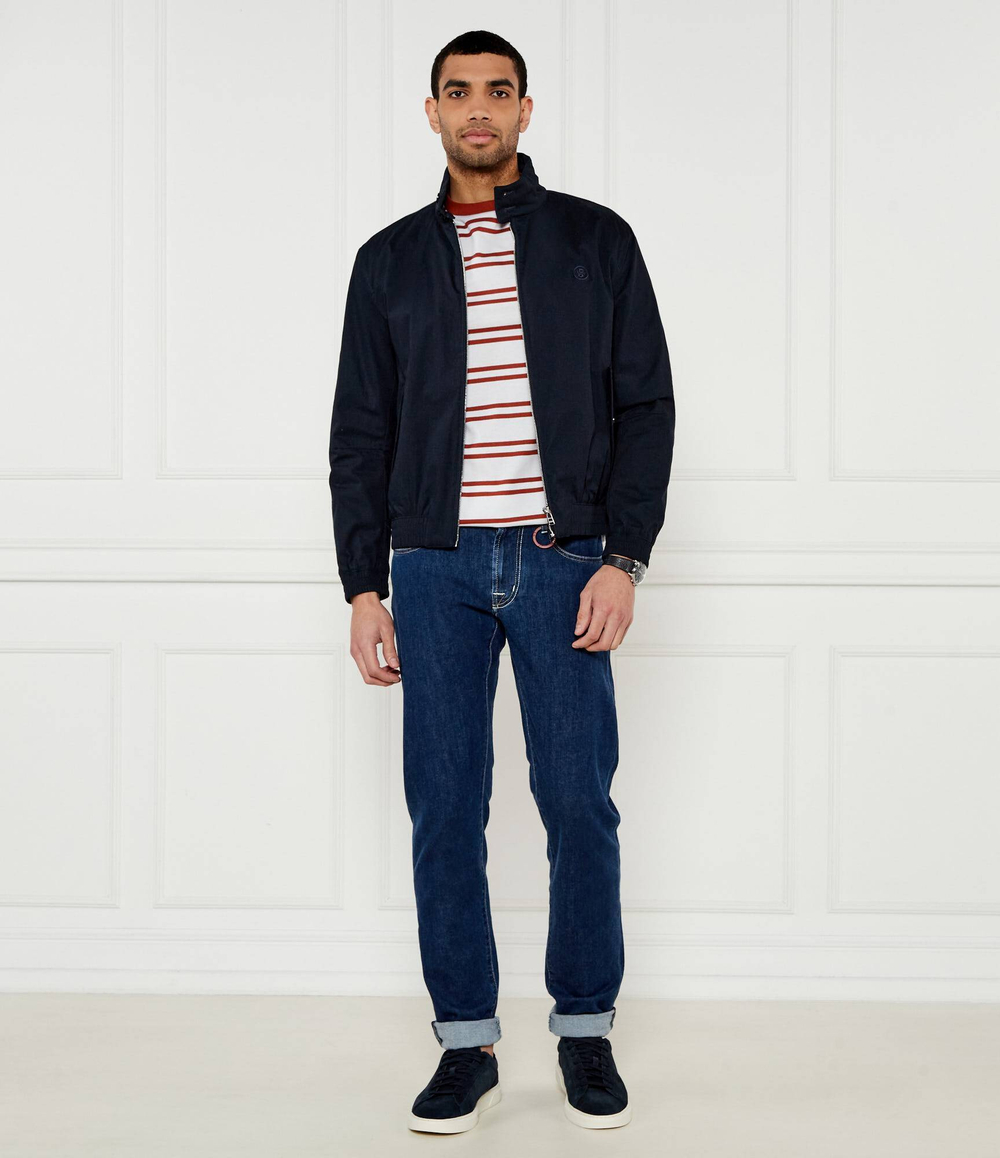 Куртка бомбер H-Coiner 10268542 01 BOSS BLACK - темно-синий(50531233)