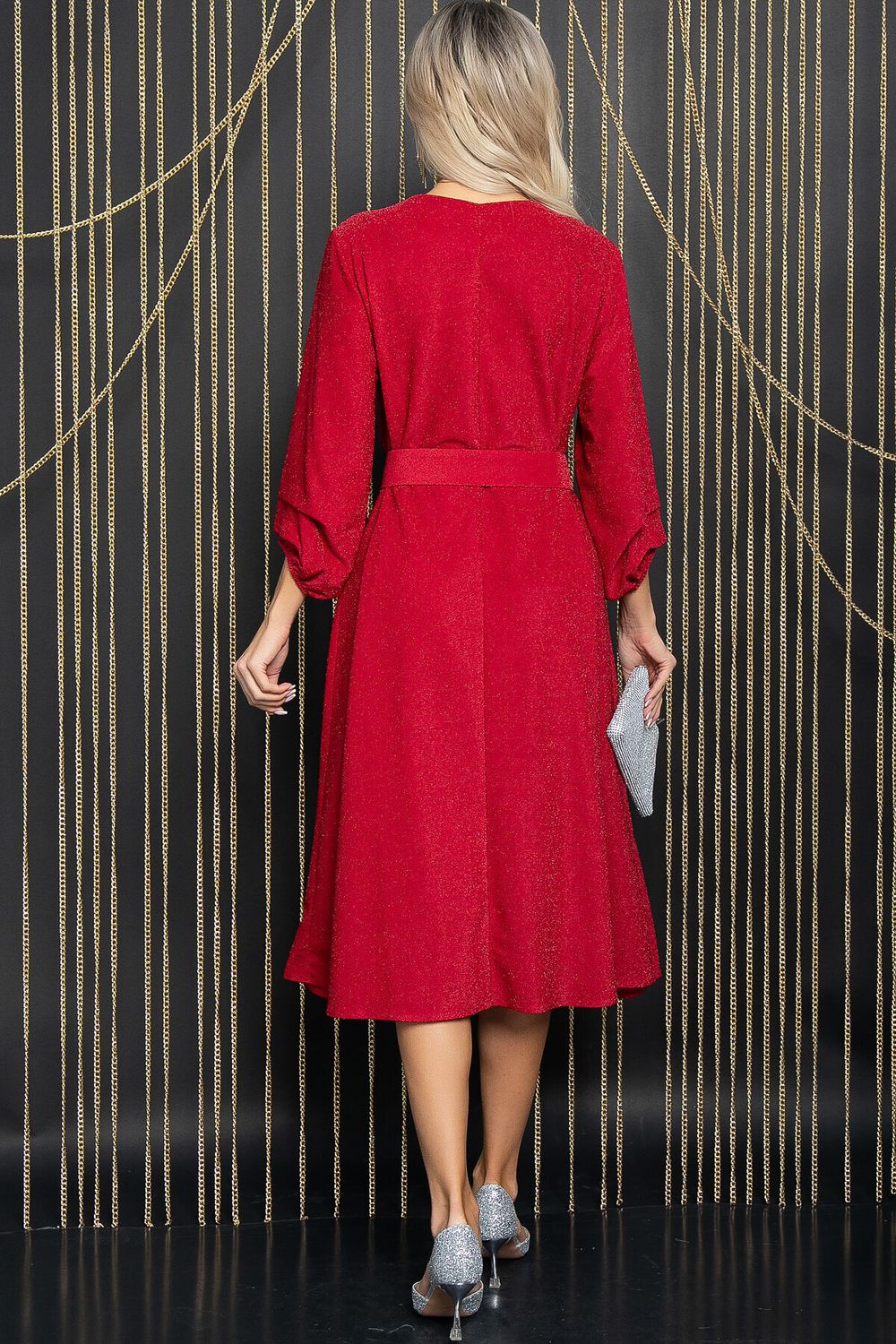 Платье Аглая (красное) П12041 LT Collection (Акция)