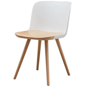 Стул Klam c белой спинкой