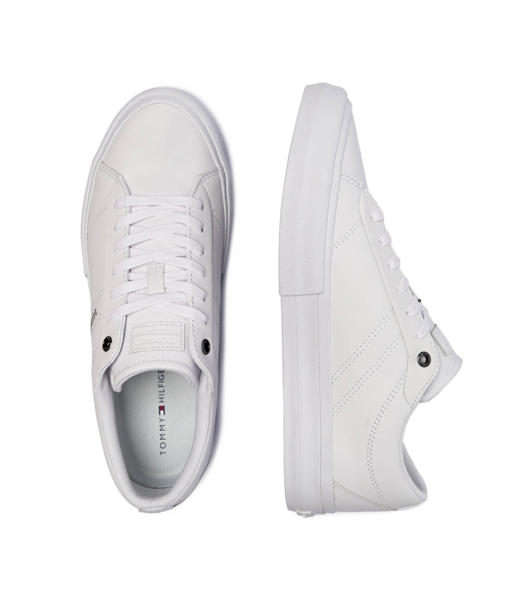 Кожаные кроссовки Tommy Hilfiger - белый(FM0FM05201)