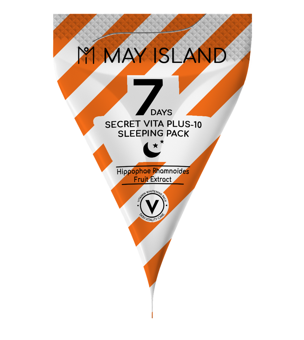 May Island 7 DAYS SECRET VITA PLUS-10 SLEEPING PACK Витаминизированная ночная маска для лица, 3 гр (улучшает цвет лица, питание,