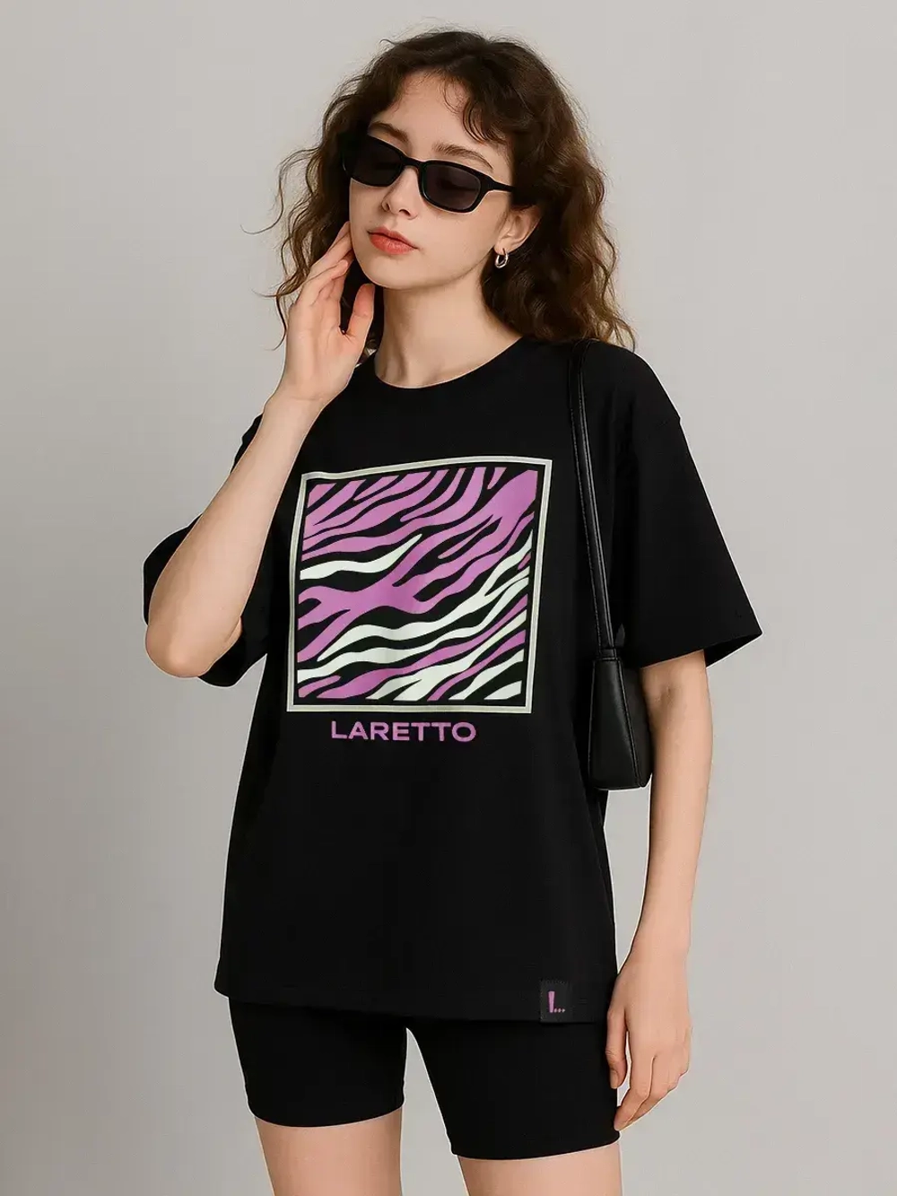 Летний костюм для девочки с велосипедками