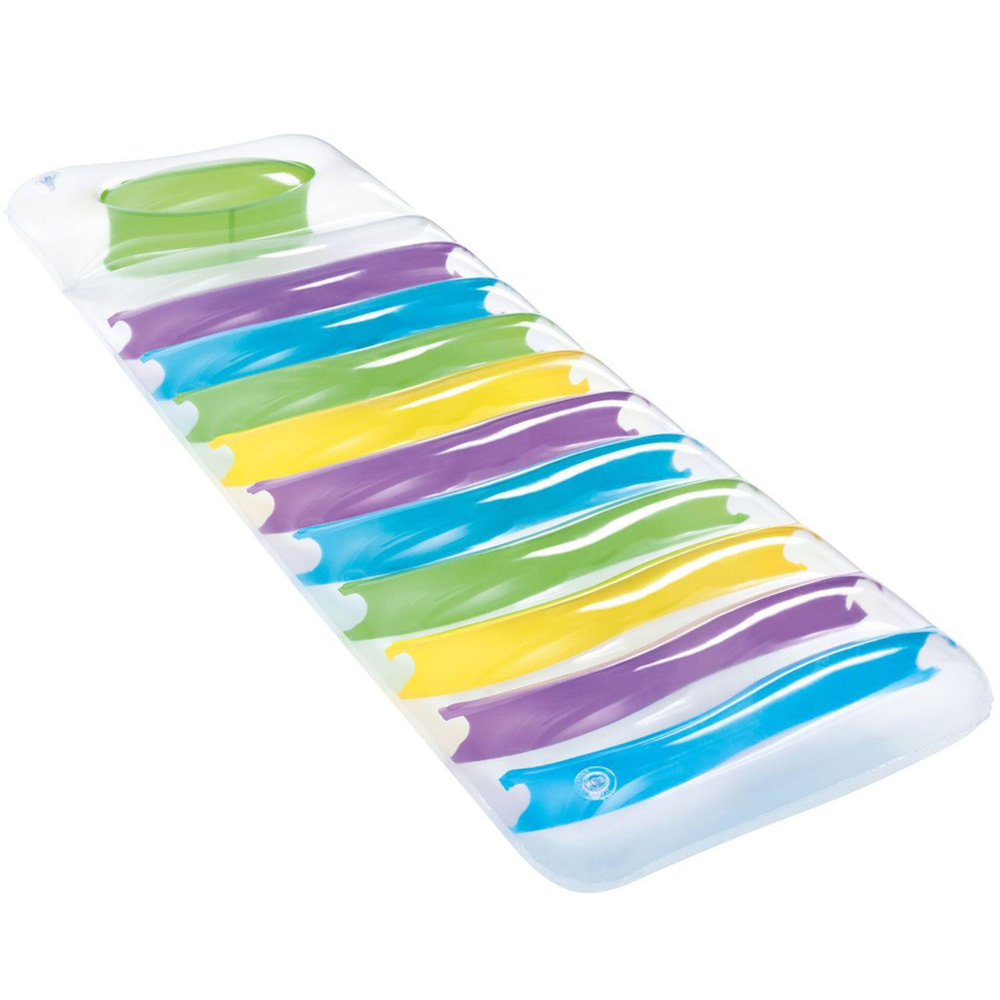 Матрас для плавания 185х69 см, Bestway, Радуга, 43124