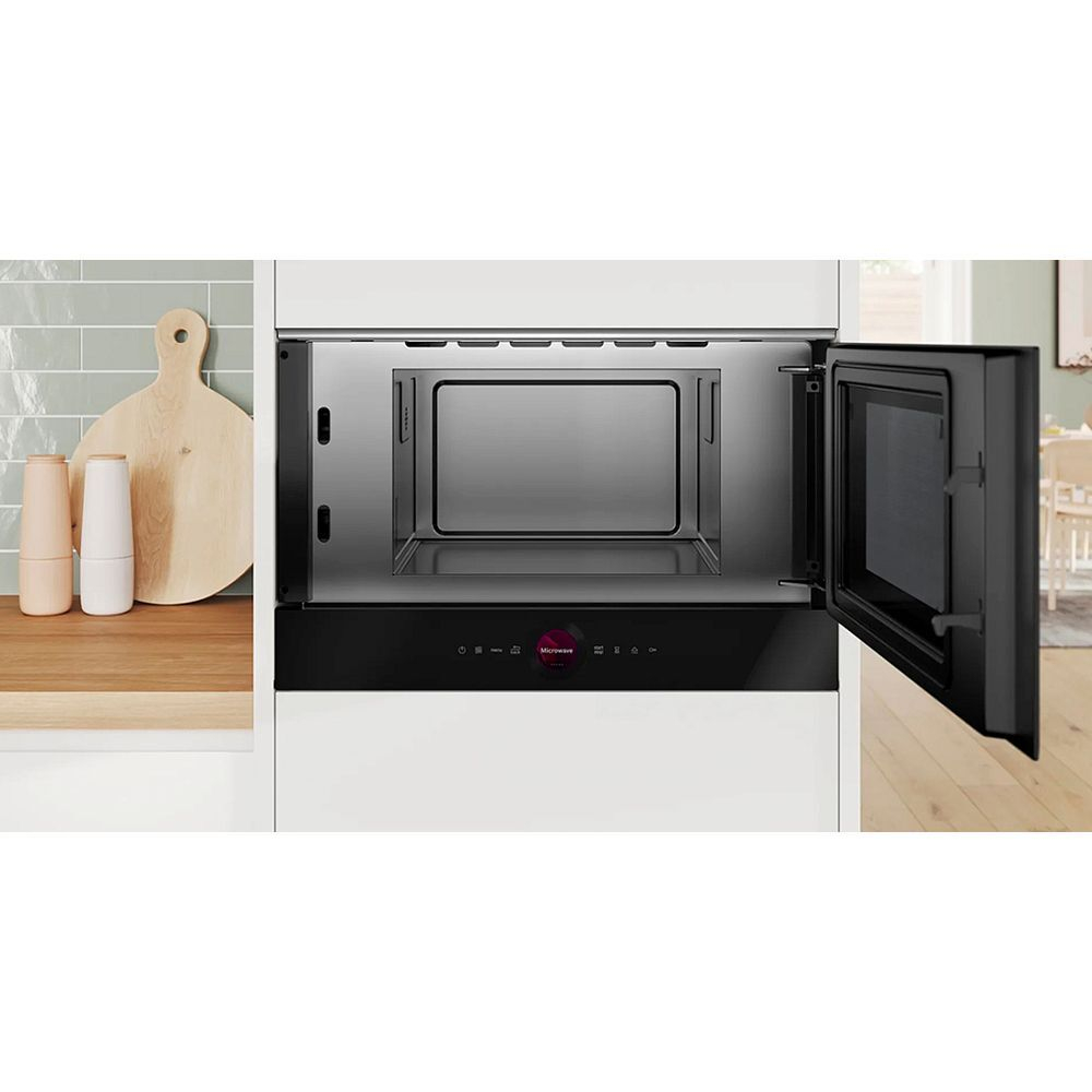 Встраиваемая микроволновая печь BOSCH BFR7221B1, чёрная